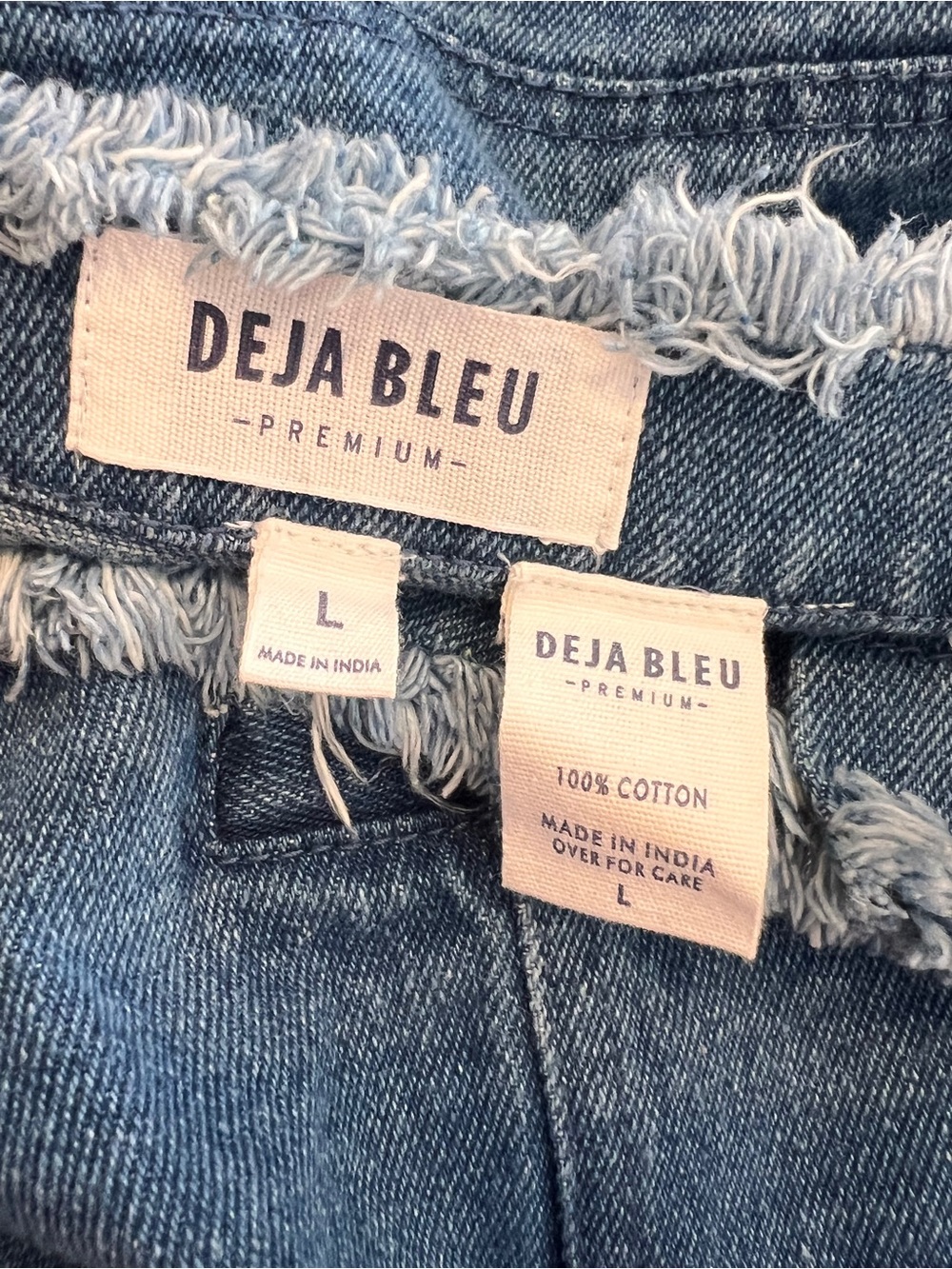 Denim Button-Front Jacket - Blue - Picture 9 of 10